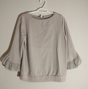 Light gray blouse